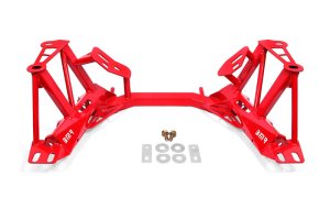 Ford Mustang K-Member - BMR Suspension - w/o Spring Perches - Red - `96-`04 Ford Mustang K-Member - BMR Suspension - w/o Spring Perches - Red - `96-`04